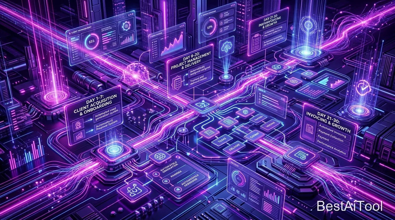 Automating a freelance business with AI in 30 days