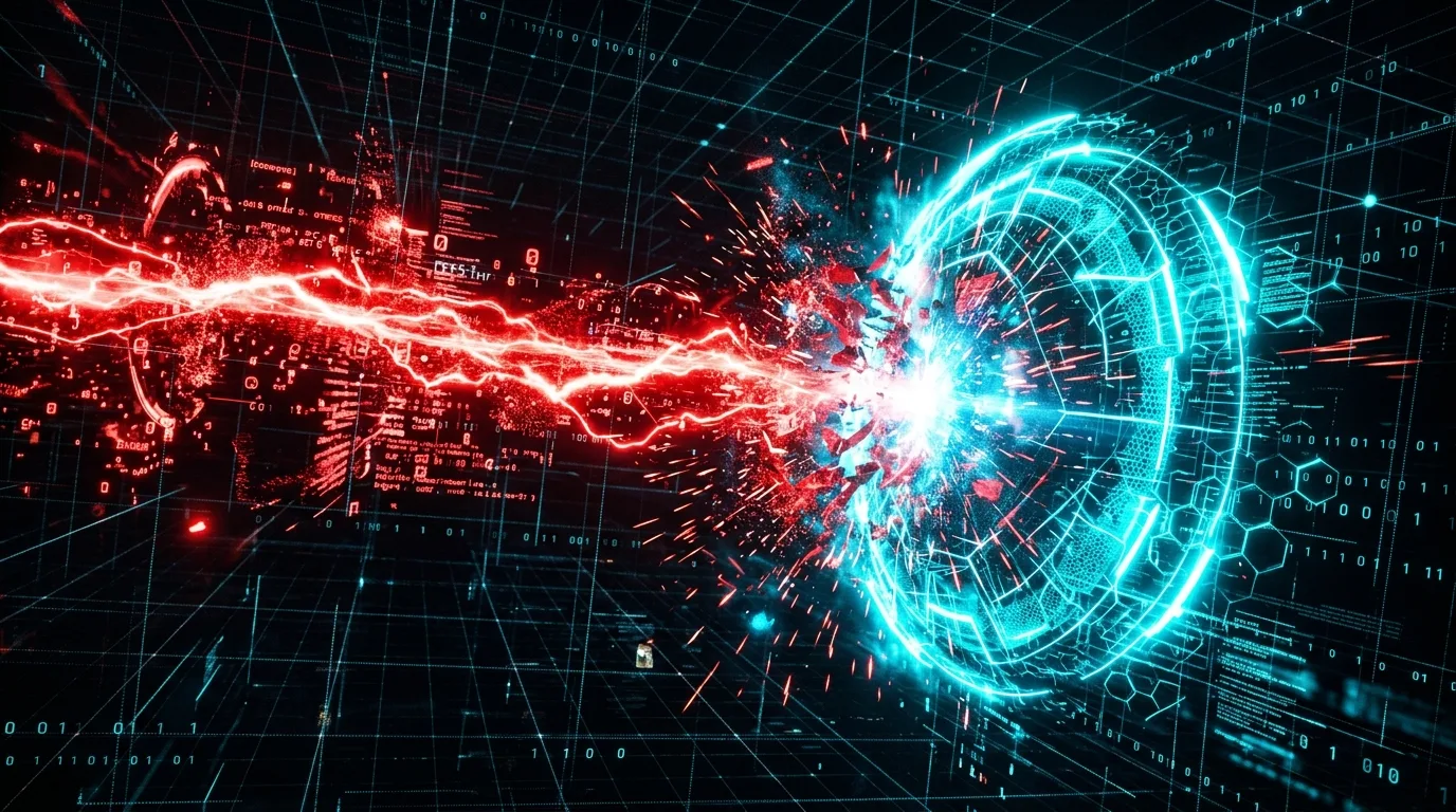 Defense vs attack cybersecurity